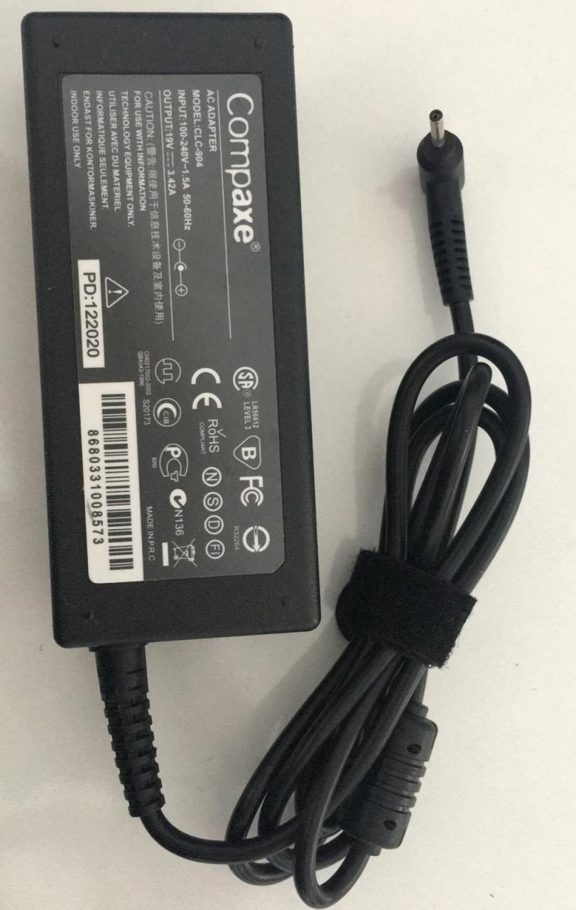 COMPAXE CLC-904 CAS 19V 3.42A 2.5*0.8*1M NTB ADAPTÖR