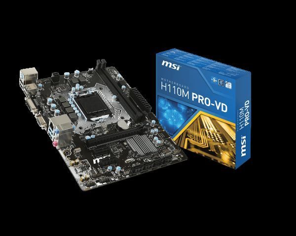 H110M PRO-VD DDR4 VGA DVI GLAN SATA 3 USB 3.1