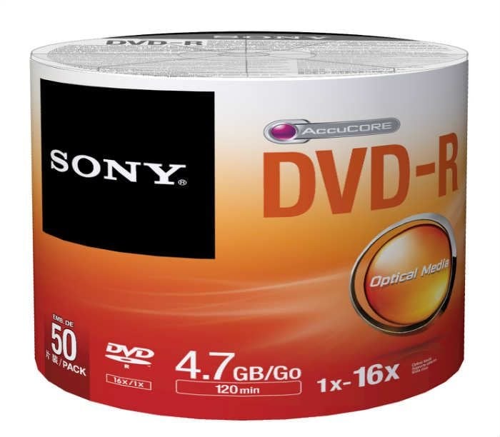 Orjinal Sony Boş DVD-R  50'li Paket