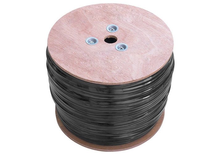 S-link SL-CAT609 305m 23AWG 0.56mm CCA Cat6 Kablo (Double Jack Gri+Siyah)