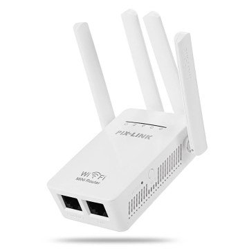 Pix-Link LV-WR09 Kablosuz- N WPS + WISP+WDS 300 Mbps Repeater+Access Point+Bridge Kablosuz Router