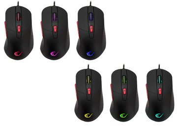 Rampage Smx-R16 Aleria Rgb Makrolu Gaming Mouse - 2800dpi Oyuncu Mouse