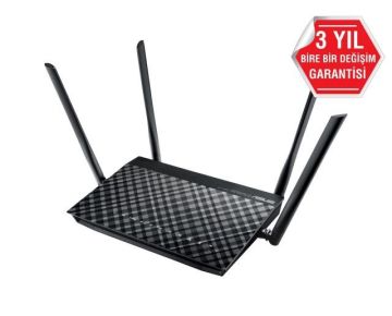 Asus DSL-AC55U USB 2.0x1 2.4 Ghz/5Ghz VDSL2/ADSL2+/ADSL2/ADSL harici anten x4