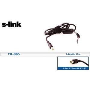 S-link YD-885 1.2m 0.75mm (8,0*1,0) Notebook Adaptör Kablo