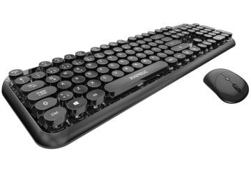 Everest ROUND KM-6282 Siyah Kablosuz Q Multimedia Klavye + Mouse Set