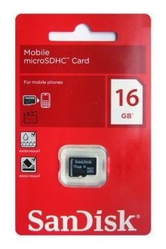 SanDisk 16GB MicroSD Kart