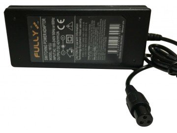 Fully Elektrikli Kaykay Scooter Şarj Adaptörü (1612J, 42V 2A)