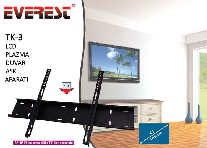 Everest TK-3 42'' Lcd-Plazma Askı Aparatı