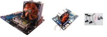Xigmatek Achilles S1284W Intel i5 i7 AMD CPU/İşlemci Soğutucu Fan