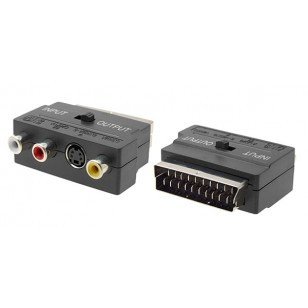 Fully G516C Rca (F) to Scart (M) + Video S (F) to Scart (M) Çevirici