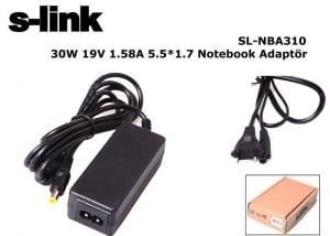 S-link SL-NBA310 30W 19V 1.58A 5.5*1.7 Acer Notebook/Minibook Standart Adaptör