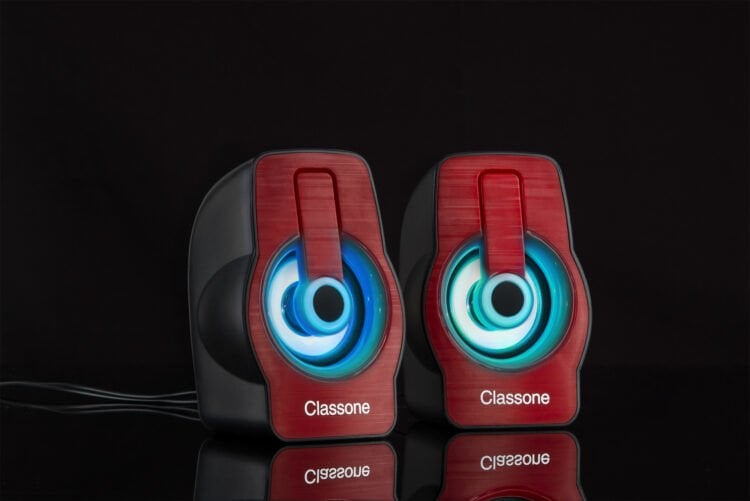 Classone X1 Red RGB Gaming Hoparlör – Kırmızı(Kopya)