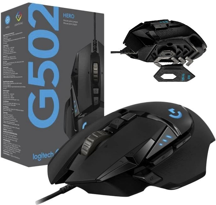 Logitech G502 HERO Gaming Mouse Ultra Performans Yeni Nesil