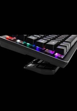 Gamepower Warlock Gerçek Mekanik Mavi Switch Klavye - 7 Renk LED Gaming