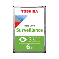TOSHIBA 6TB  7200RPM S300 SATA3 256MB HDWT860UZSVA
