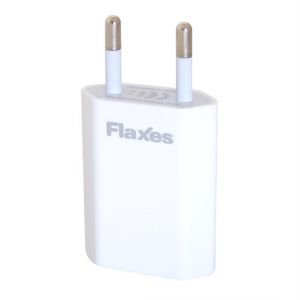 Flaxes Fxa-600B 5V 1A Ev Şarjı Gsm Uyumlu 1 Usb Beyaz
