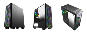 Xigmatek Beast Rgb 650W 80 Plus Gaming Kasa - Temper Cam 4 Adet Fan En43613