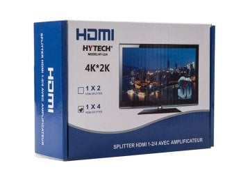 Hytech HY-LU4 4 Port 4K*2K HDMI Splitter