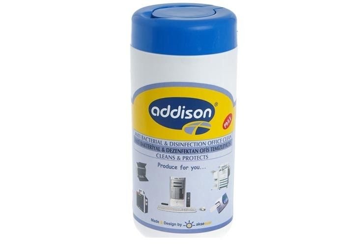 Anti Bakteriyel Ph5.5 Ofis Temizleme Islak Mendil- Addison 300888