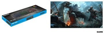 Everest KB-X88 BLAST Siyah USB Gökkuşağı Aydınlatmalı Q Oyuncu Klavyesi