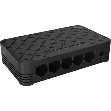 Reyee RG-ES05G-L 5 Portlu, 10/100/1000 Gigabit, Tak Çalıştır Switch, Plastik Kasa