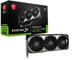 MSI VGA GEFORCE RTX 4080 SUPER 16G VENTUS 3X OC RTX4080 SUPER 16GB GDDR6X 256B DX12 PCIE 4.0 X16 (2XDP 2XHDMI )