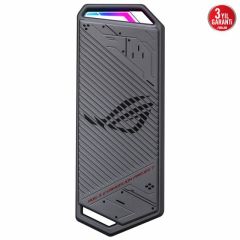 ASUS ROG Strix Arion EVA Edition M.2 NVMe SSD Kutusu—USB3.2 GEN2 Tip-C (10 Gbps), Çift USB-C'den C'ye ve USB-C'den A'ya kablo