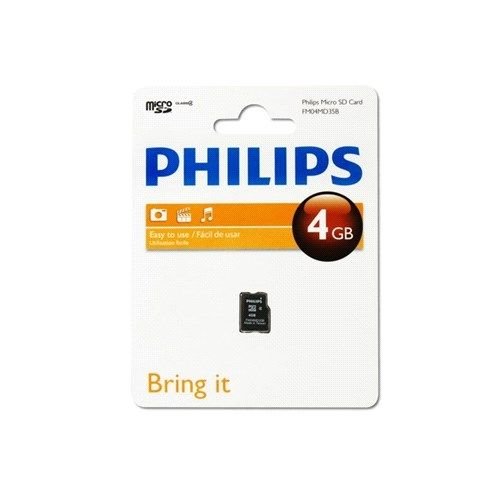 Philips FM04MD35B/97 4 Gb Class4 Micro SD Kart Bellek Kutulu