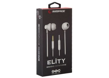 Rampage SN-R99 Elity Beyaz Kulak İçi Mikrofonlu Kulaklık