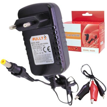 Fully 60200 6V 2A Akü Şarj Adaptörü-Akülü Araba şarj adaptörü