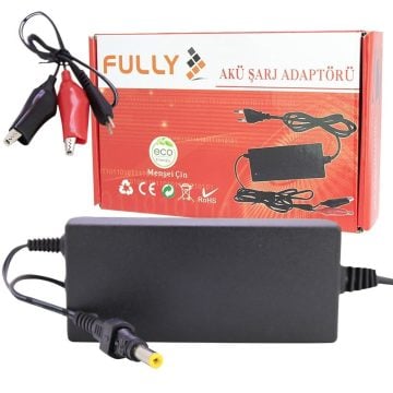 Fully 12300 12V-3A Akü Şarj Adaptörü- Akülü Araba Şarj Adaptörü