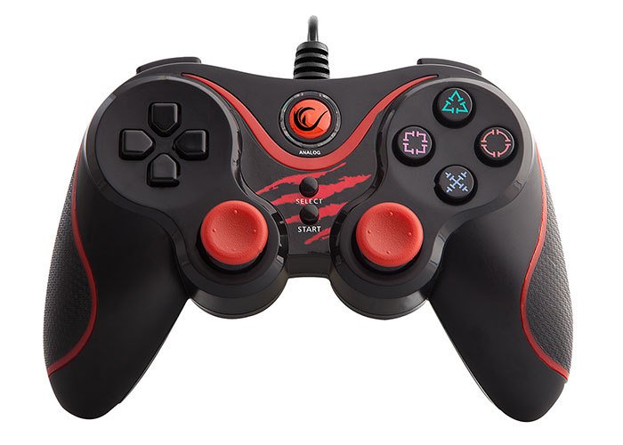 Snopy Rampage SG-R601 PS3/PC Kırmızı USB 1.8m Joypad