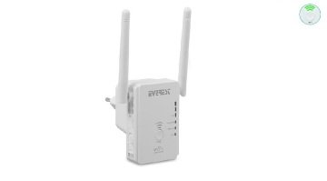 Everest EWR-N501 IEEE802.11 b/g/n  300 Mbps Router Wi-Fi Range Extender...5 Farklı Çalışma Modlu 2 Lan Girişli Minimal Tasarımlı Uzak Mesafe Sinyal Güçlendirici ve İletici IEEE802.11 b/g/n Range Extender