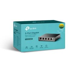 TP-LINK TL-SG105PE 5-Port Gigabit Easy Smart Switch with 4-Port PoE+