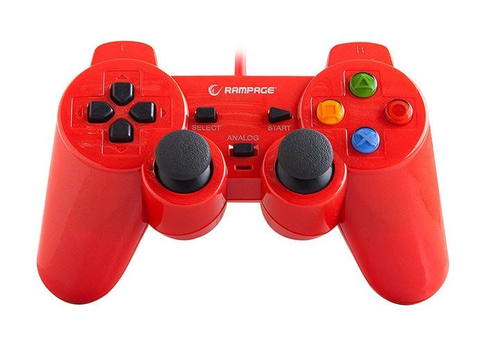 Snopy Rampage SG-R602 PS3/PC Kırmızı USB 1.8m Joypad