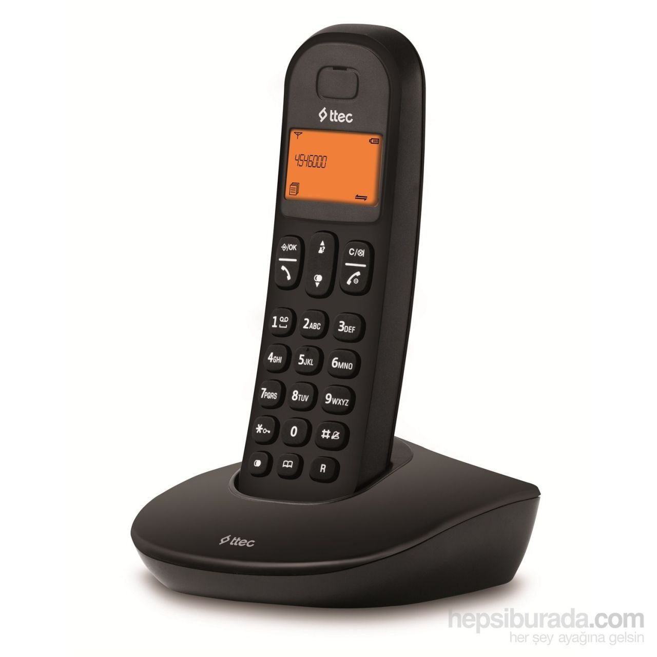 Ttec Td180 Dect Telefon-Siyah