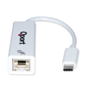 QPORT Q-TR45 TYPE-C TO RJ45 (GİGABİT)NETWORK ÇEVİRİCİ