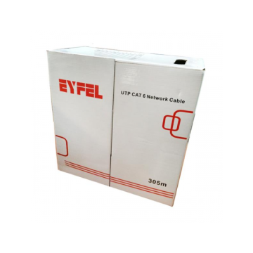 Eyfel EY-CAT5010 305m 0.50mm 24AWG UTP CAT6 Kablosu