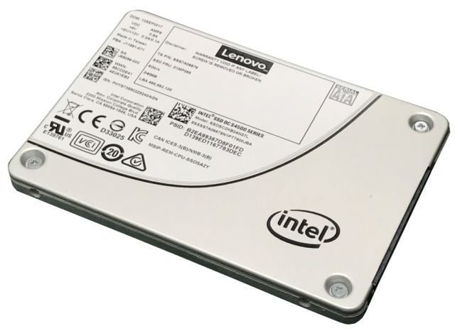 480GB SSD 7SD7A05741 THINKSYSTEM 2.5in INTEL S4500 ENTRY SATA 6GB HOT SWAP