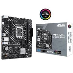 ASUS Prime H610M-K ARGB Intel 2 X DIMM SLOTS Max. 96GB DDR5 1XVGA+ 1XHDMI 1X1 X M.2 Anakart