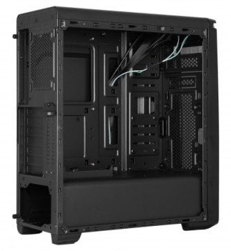 Hiper Harmony 500W Midi Tower Kasa...7 Pci Genişleme Yuvalı Usb 3.0 Çıkışlı 4 Farklı Boyutta Anakart Destekli 3 Led Fanlı Temper Camlı 500W Power Supply' li Oyuncu Kasası