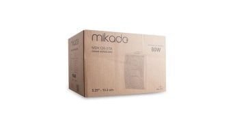 Mikado MDK126-5TA 5.25 80W Modern Kasa Duvar Tipi Hoparlör...93 db Güçlü Ses Çıkışlı Şık Tasarım Kasalı Kolay Monte Edilir Siyah Renk Hoparlör