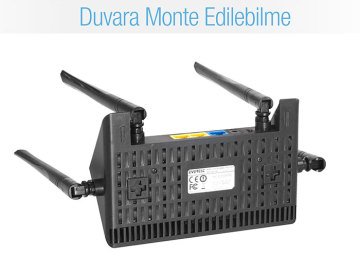 Everest EWR-521N4 Smart (APP Control) 300 Mbps Repeater+Access Point+Bridge Kablosuz Router