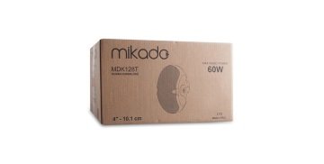 Mikado MDK128T 2x4\-10.1 Cm 30W Modern Tasarım Duvar Tipi Hoparlör...89 db Güçlü Ses Çıkışlı Şık Tasarım Kasalı Kolay Monte Edilir Siyah Renk Hoparlör