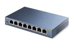 TP-LINK TL-SG108 8 PORT GIGABIT MASAÜSTÜ SWITCH (ÇELİK KASA)