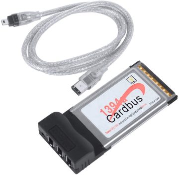 CASECOM PCMCIA TO 1394 3 Port FireWire CARDBUS