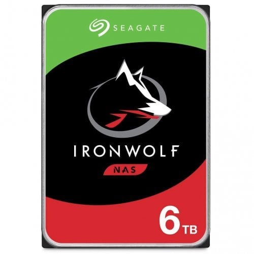SEAGATE 6TB SEAGATE IRONWOLF 5400RPM 256MB NAS ST6000VN001