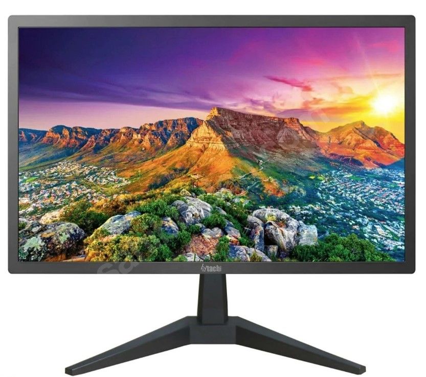 Hiitachi Q19HTW Ultra Slim LED Monitör 19inc Vesa destekli
