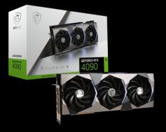 MSI VGA GEFORCE RTX 4090 SUPRIM X 24G RTX4090 24GB GDDR6X 384B DX12 PCIE 4.0 X16 (3XDP 1XHDMI)
