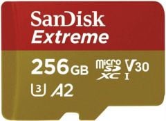 SDSQXAV-256G-GN6MN 256GB Extreme microSD UHS I Card 190MB/s 130MB/s